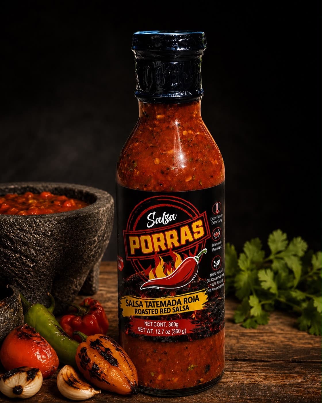 Salsa Tatemada Roja